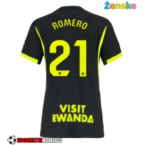 Ženske Nogometnih dresov Atletico Madrid Cristian Romero #21 Gostujoči 2026-27 Kratki rokavi